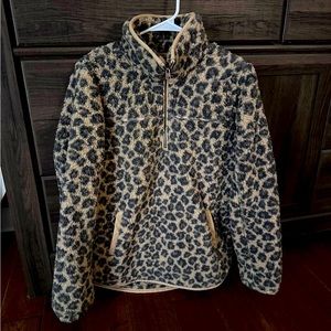 Sherpa 1/2 zip pullover